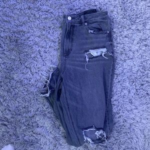 american eagle mom jeans
